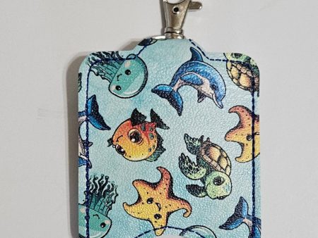 Hand Sanitizer Holder - Happy Sea Creatures Discount