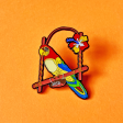 Tiki Parrot Pin Fashion