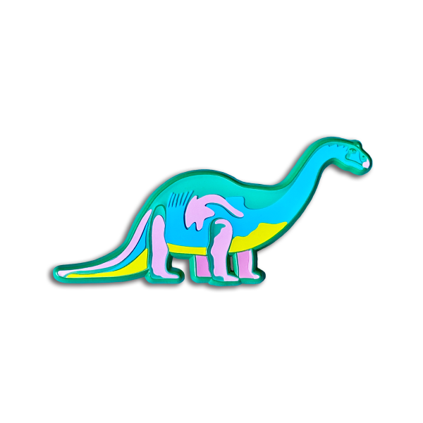 Neon Dino Pin For Sale