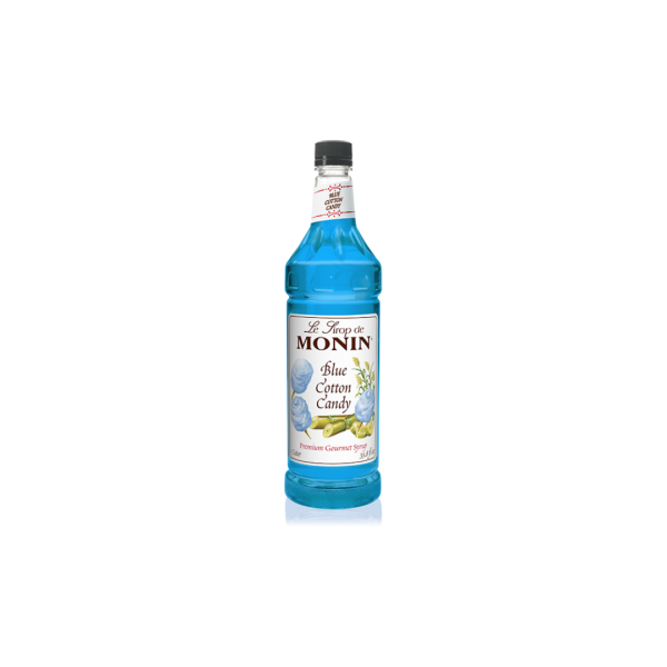 Blue Cotton Candy - Monin - Premium Syrups and Flavourings - 4 x 1 L per case Discount