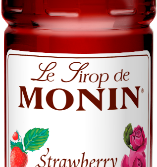 Strawberry Rose - Monin - Premium Syrups and Flavourings - 4 x 1 L per case Cheap