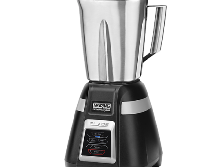 BB320S  Blade Series  Medium-Duty Blender with Electronic Keypad & 48 oz Stainless Steel Jar by Waring Commercial For Sale