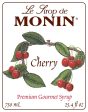 Cherry - Monin - Premium Syrups and Flavourings - 4 x 1 L per case For Sale