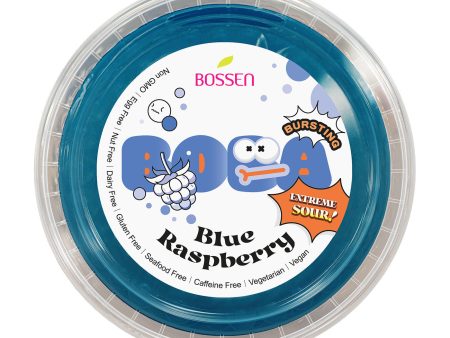 Blue Raspberry Sour Bursting Boba | Sour Popping Boba | Foodservice Canada Distribution Cheap