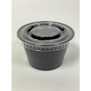 SOMI PC400GXBK, Cup Plastic Portion 4 oz PP 25x100 BLACK,  21.00 LBS, PACK SIZE 2500 Hot on Sale