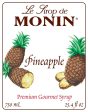 Pineapple - Monin - Premium Syrups and Flavourings - 4 x 1 L per case Online now