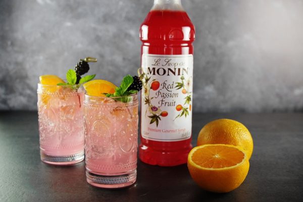 Red Passion Fruit - Monin - Premium Syrups and Flavourings - 4 x 1 L per case Fashion