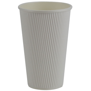 SOMI CUP1R16W-PR, Cup Paper Hot Ripple White 16 oz., 26 LBS, PACK SIZE 500 Online