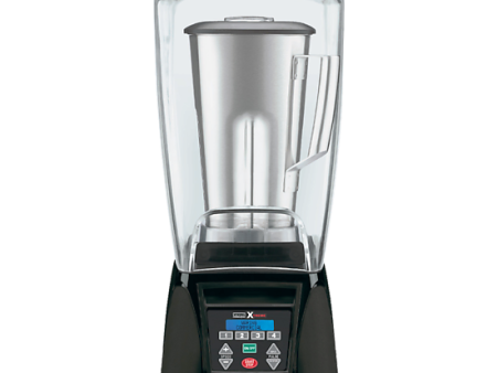 MX1500XTS Heavy-Duty Reprogrammable Blender with Sound Enclosure & 64 oz Stainless Steel Jar by Waring Commercial Discount