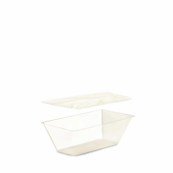 Polo Plast – Serveware – Compostable Insert & Cover Sheet for Compostable Thermal Container – 1000cc Sale