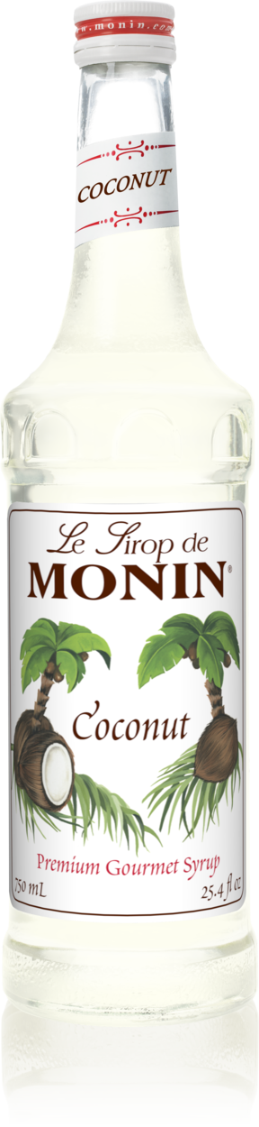 Coconut - Monin - Premium Syrups and Flavourings - 4 x 1 L per case For Sale