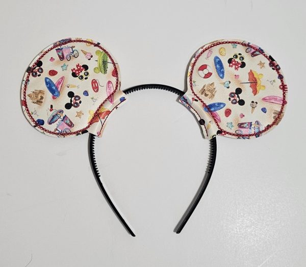 Interchangeable Ears - Mickey and Minnie Beach Theme on Sale