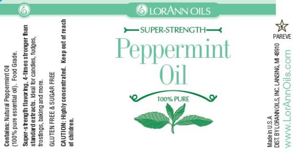 Peppermint Oil Natural - Food Grade Essential Oils 1 oz., 16 oz., 1 Gallon Online now