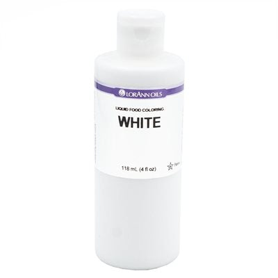 White Liquid Food Color - Liquid Food Coloring - 4 oz, 1 Gallon on Sale