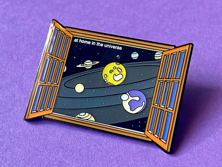 Universe Window Pin Sale