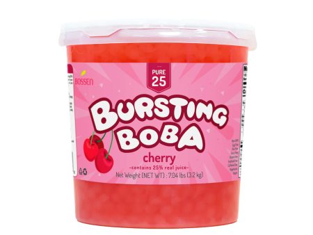 Cherry Bursting Boba Pure25 - Popping Boba - Bossen - Canada Sale