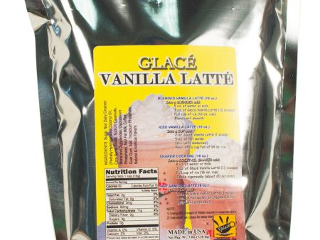 Vanilla Latte 4 in 1 Bubble Tea   Latte and Frappe Mix Supply