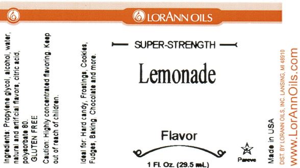 Lemonade Flavoring - Super Strength Flavor 1 oz., 16 oz., 1 Gallon, 5 Gallons Online Sale