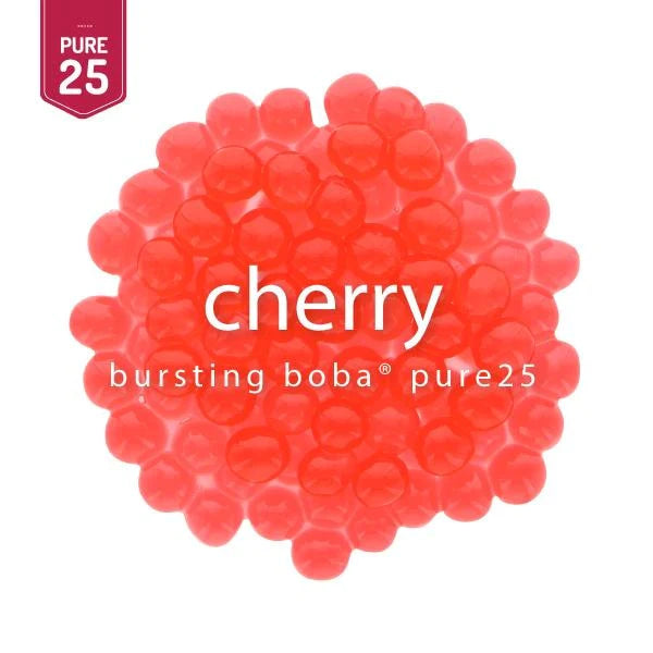 Cherry Bursting Boba Pure25 - Popping Boba - Bossen - Canada Sale