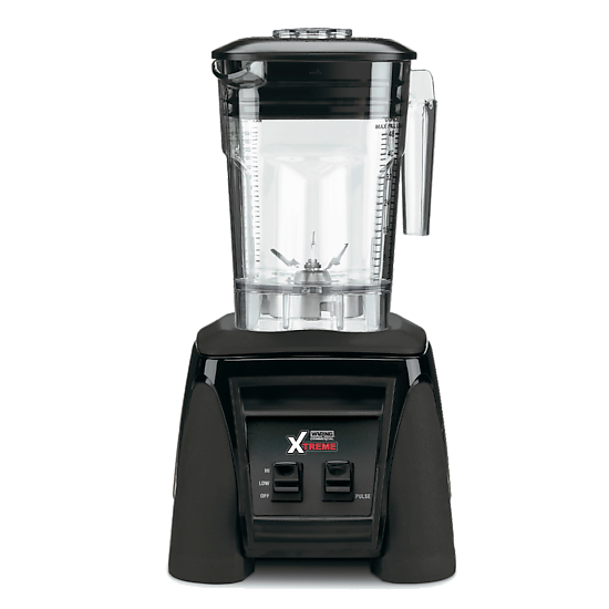 MX1000XTXP Heavy-Duty Blender with Stackable 48 oz Copolyester Jar by Waring Commercial Online Hot Sale