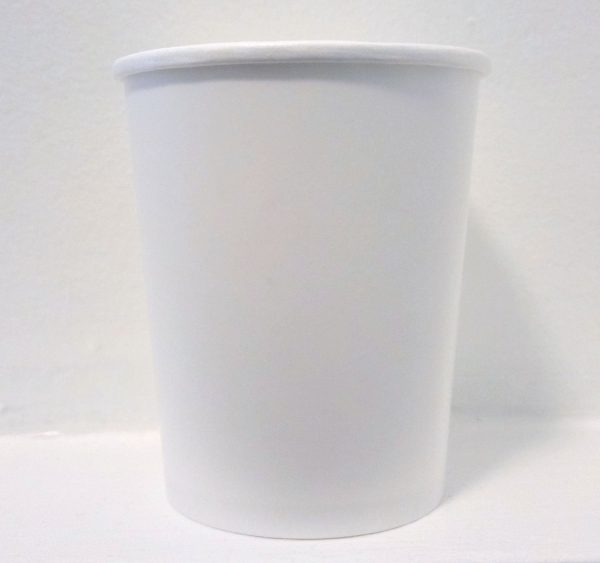 Serveware – White Pint Container – 550cc (Lid sold separately) For Sale