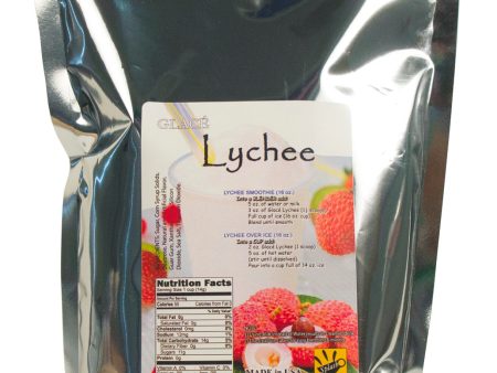 Lychee 4 in 1 Mix for Bubble Tea, Smoothies, Lattes and Frappes, 3 lbs. Bag (Case 6 x 3 lbs. Bags) - Made in the USA Online