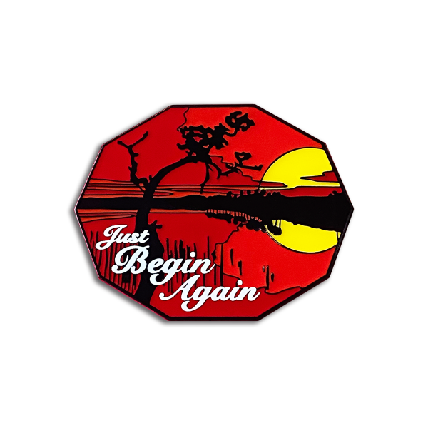 Begin Again Pin on Sale