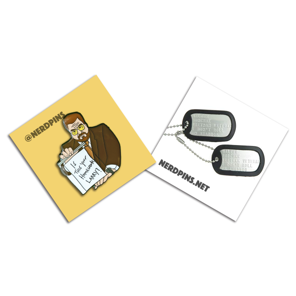 Walter Sobchak Pin For Sale