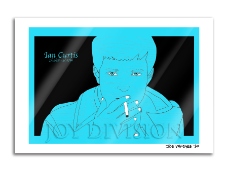 Ian Curtis 13x19 Print Discount