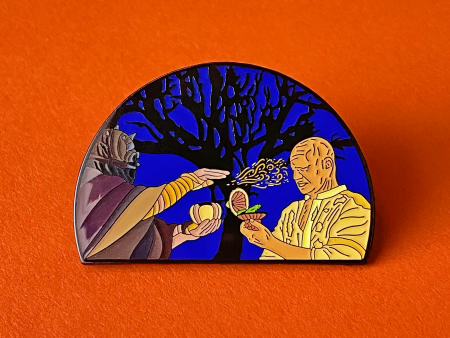 Boba Lizard Pin Discount