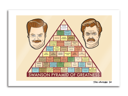 Swanson Pyramid 13x19 Print Hot on Sale