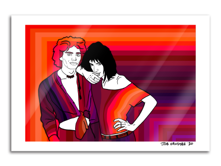 Patti & Robert 13x19 Print For Sale