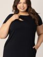 Eleanora Bamboo Maternity & Nursing Dress | Black Online Hot Sale