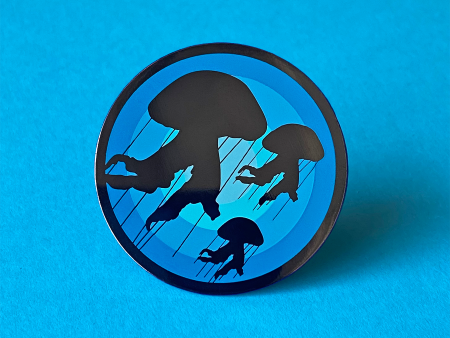 Majestic Jellyfish Pin Supply