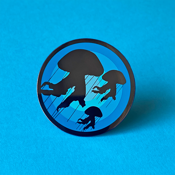 Majestic Jellyfish Pin Supply