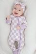 PERIWINKLE CHECKERS DREAM ROMPER Fashion