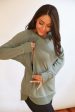 Free Flowing Long Sleeve Nursing Top Cheap