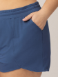 Bamboo Maternity & Postpartum Lounge Short | Slate Blue Sale