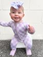 PERIWINKLE CHECKERS DREAM ROMPER Fashion