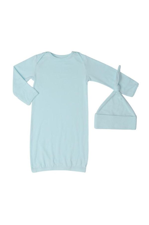 Whisper Blue Maternity & Nursing PJ & Baby Set Discount