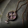 rosea - floriated clover miracle window amulet For Cheap