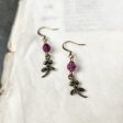 joyeux mille-fleurs earrings with fluorite Online Sale